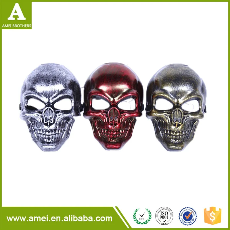 Vacuum Thermoforming Plastic Party Mask for Halloween Colorful Purge Party LED mask