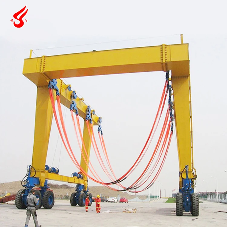 Boat Hoist Marine Travel Lift 10 Ton Gantry Crane