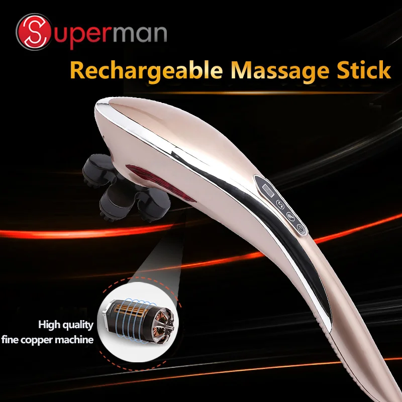 Multifunctional Electric handheld Massage Hammer Body Vibration Massage Stick