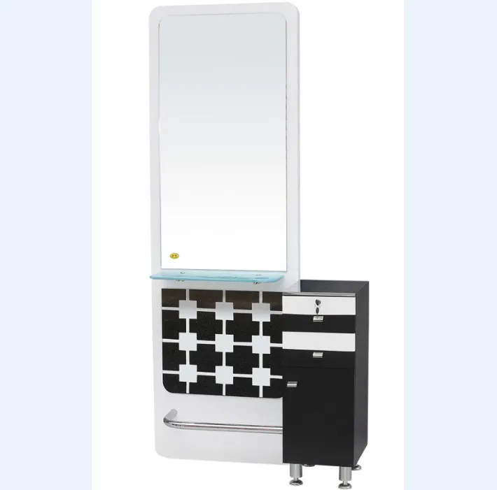 2019 Hot Sale Barber Salon Styling Mirror Station Table Huifeng 826