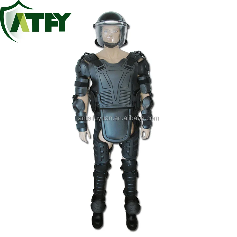Police and military anti riot helmet suit body protector anti riot gear