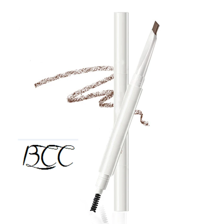 BCC High quality Makeup Brows Double heads automatic Eyebrow Pencil with Eye Brows Brush Waterproof and Long-lasting