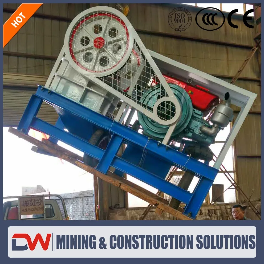 
Old Lab Used Small Scale Mini Concrete Portable Mobile Diesel Engine Gold Rock Stone Jaw Crusher Crushing Machine Price For Sale 