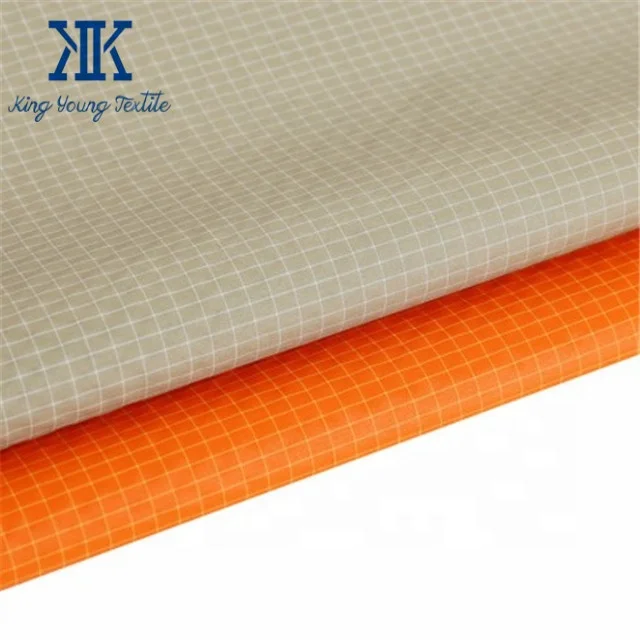 super pu coating waterproof ripstop nylon taffeta kite fabric