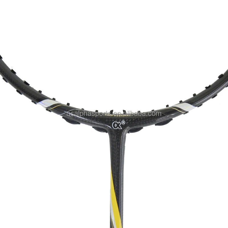 Badminton racket WOVEN Carbon Weaving for Tension 30LBS Badminton racket