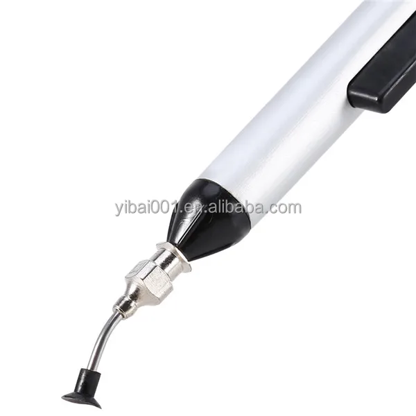 
FFQ 939 Vacuum Sucking Pen Pencil L7 IC Easy Pick Picker Up Tool 3 Suction Headers SMD SMT Hand Tool Temperature Sensor Chip 