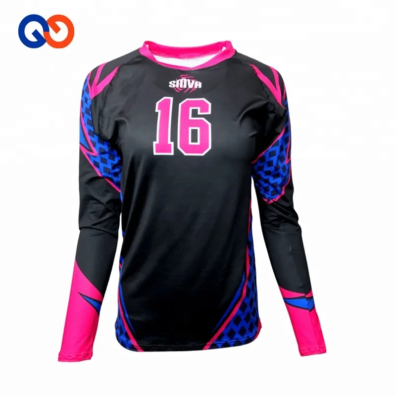 
Top selling high quality custom cheap team volleyball uniforms for female 