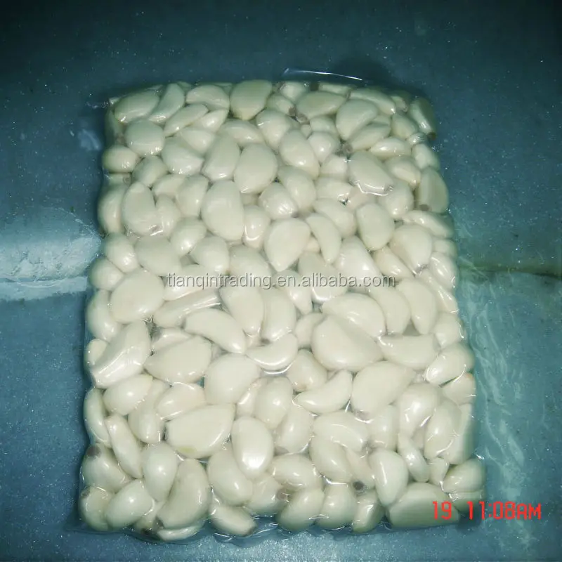 fresh peeled garlic & new crop & the most lowest price