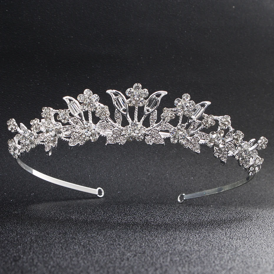 Hot Sale Miss World Crown wedding bridal tiara accessories Girl Headband Hair Jewelry pageant crown