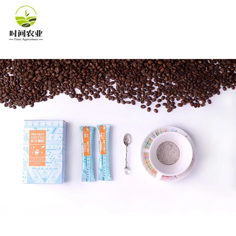 Bulk Yunnan Private Label 3 in 1 Instant Coffee Powder