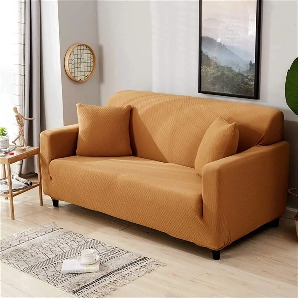 waterproof oil prevent spandex sofa covers 1 piece stretch fabric loveseat couch slipcover elastic universal sofa protector