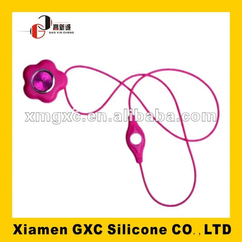 2013 формы цветка ожерелье часы