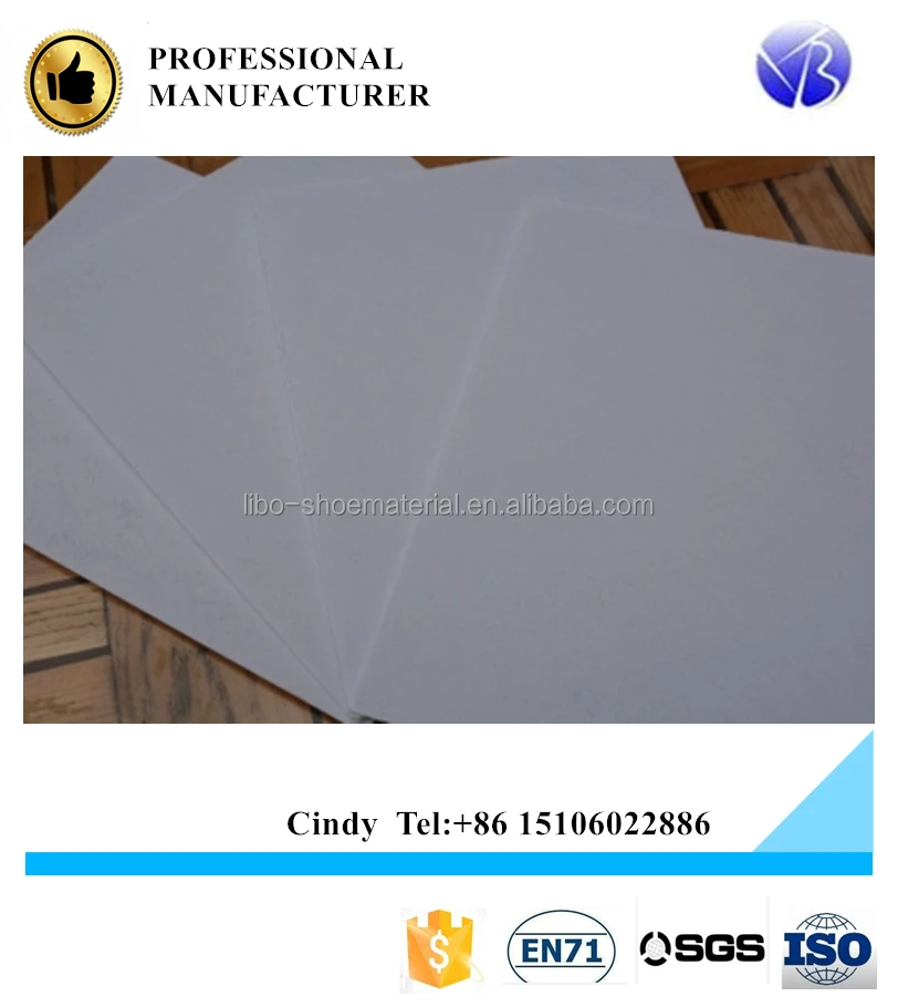 
Материал обуви, химический лист для буфета на пальцах и стойки жесткости 