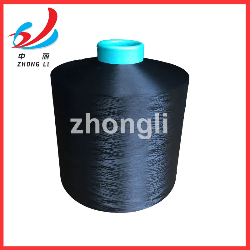 100% Polyester DTY Yarn 150/48 Semi Dull HIM heavy intermingled yarn for weaving