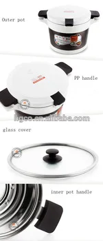 intelligent boiler stainless steel flame free cooking pot