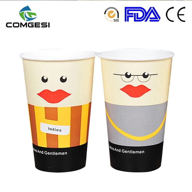 Wholesale Design Paper Cups Brand Logo Printed for Hot Drinks Personalized Bio Coffee Paper cups
