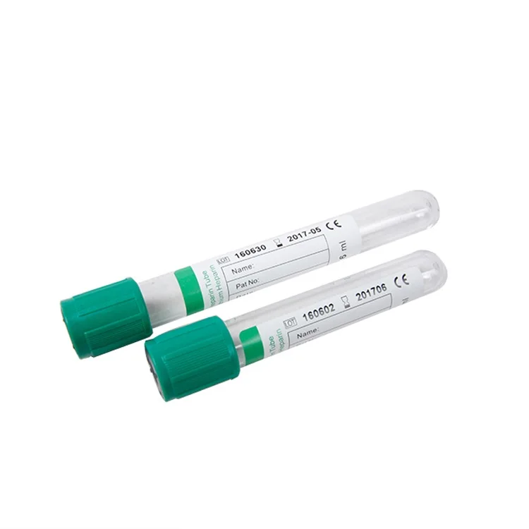 heparin  vacuum lithium blood collection tube