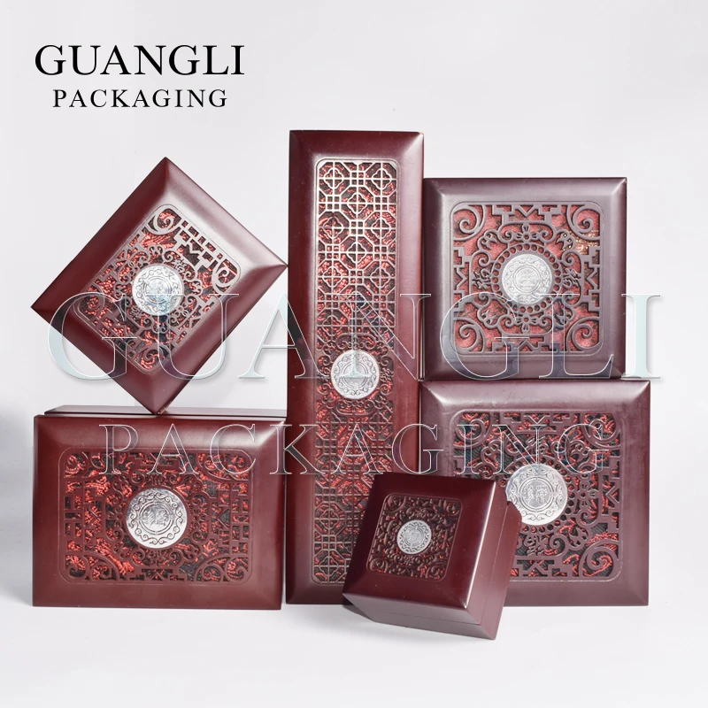 Wholesales Handmade Luxury Gift Jewellery Storage Boxes Organizer Lacquer Packaging Wooden Jewelry Box