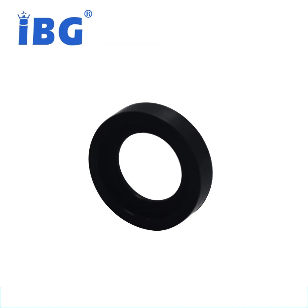 white black PTFE O Ring Flat Round Rubber Gasket