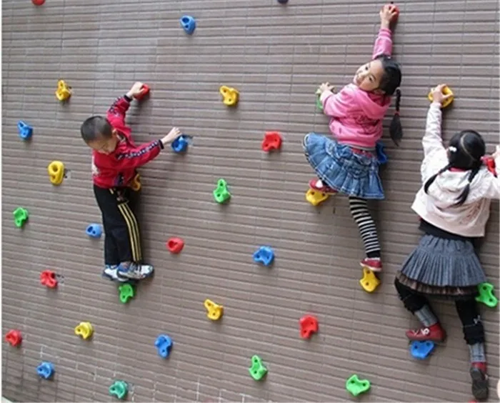 
kIDS CLIMBING WALL PART 32 pcs with accessories-Used for 5 SQM wall 