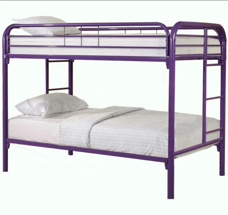 
Twin Over Twin Adult Bunk Bed Double Decker Bed 