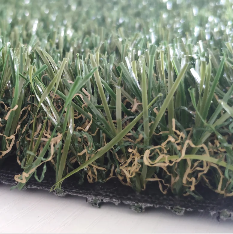 Stock PE PP Synthetic artificial  grass Chinese  supplier synthetic turf grass for garden landscaping