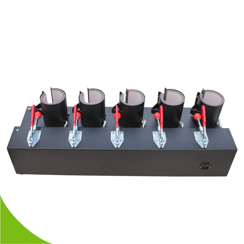 High Quality Mug Sublimation 5 In 1 Prior Cup Heat Press Printing Machine