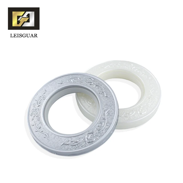 Decoration Roes Gold Curtain Ring Of Plastic Rings Curtain Accessories