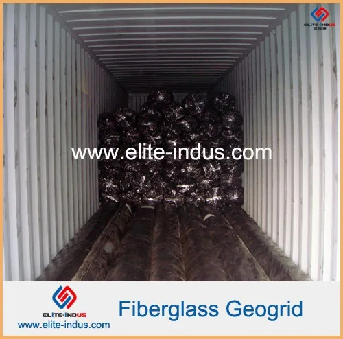 
Self adhesive Fiberglass Geogrid 50KNX50KN 