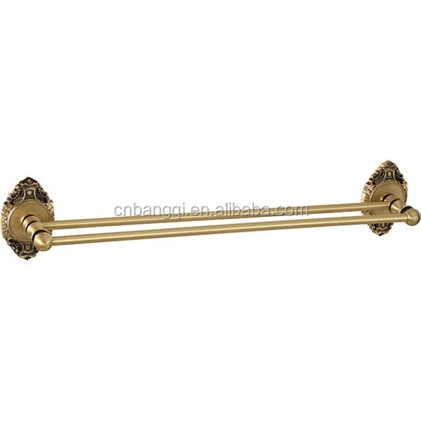 Brass Bathroom Accessories Stainless Steel Surface Finishing Free Standing Towel Rack and Collections for Hotels