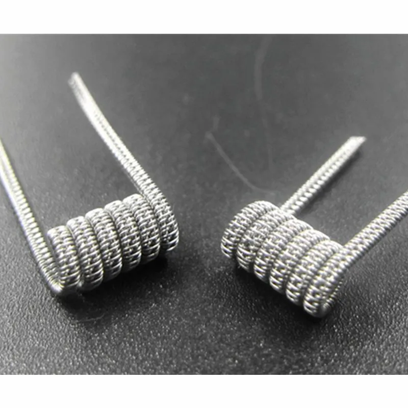  Ni 90 SS 316L clapперехват Alien V2 Тройная витая катушка для вейпа clapton Wave Flat PAPALLEL CLAPTON