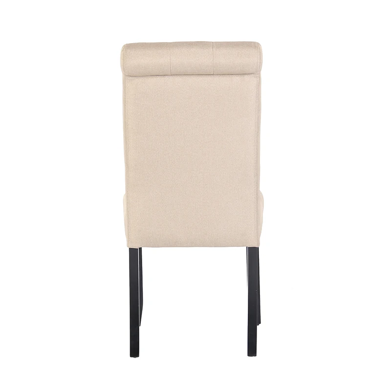 
Modern luxury restaurant wood Fabric dining chair restaurant chairs 