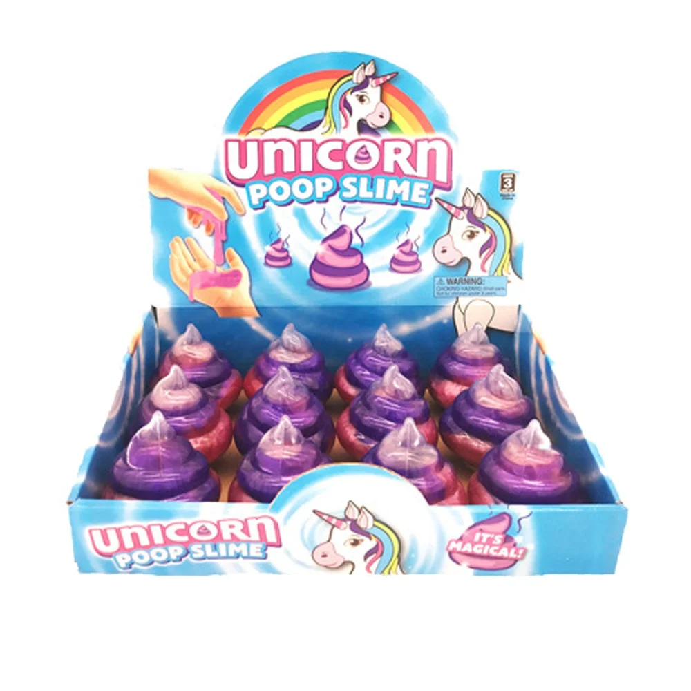 Magic Galaxy Unicorn Poop Slime for Kids