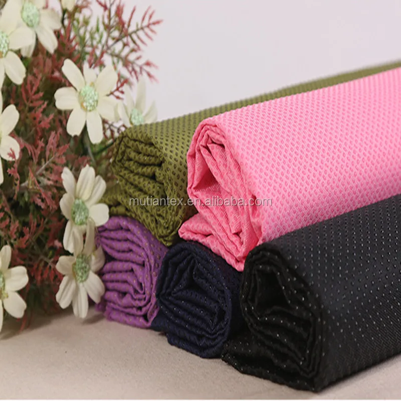 100% polyester pvc dot anti skid microfiber fabric