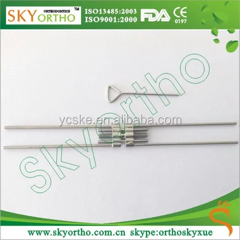Orthodontic Palatal Expander hyrax Stainless steel Expansion Screw