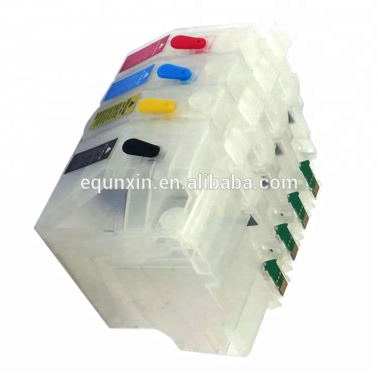 LC3217 LC3219 LC3211 LC3213  short type refillable cartridge with one time chip for Brother MFC-J5330DW MFC-J890DE 895DW