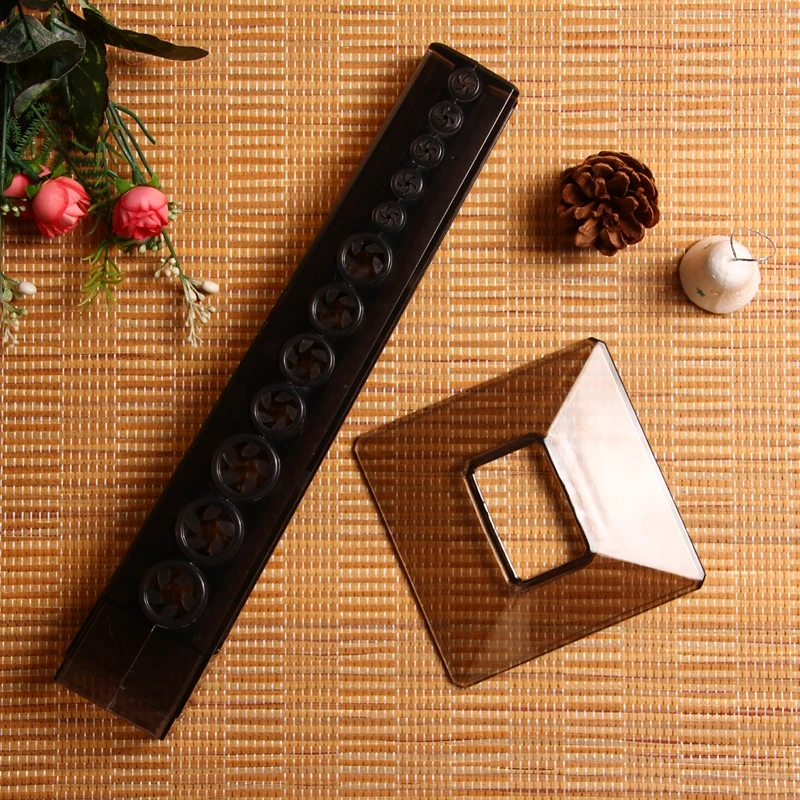 Nadeco Acrylic makeup brush holder, nail art tools display