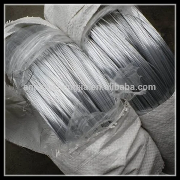 galvanized steel wire roll/binding wire per roll weight/16 gauge galvanized wire