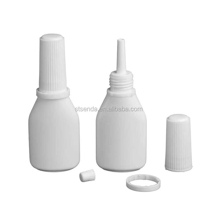 Medicine use squeeze powder bottle,easy opening screw cap 20ml plastic bottle