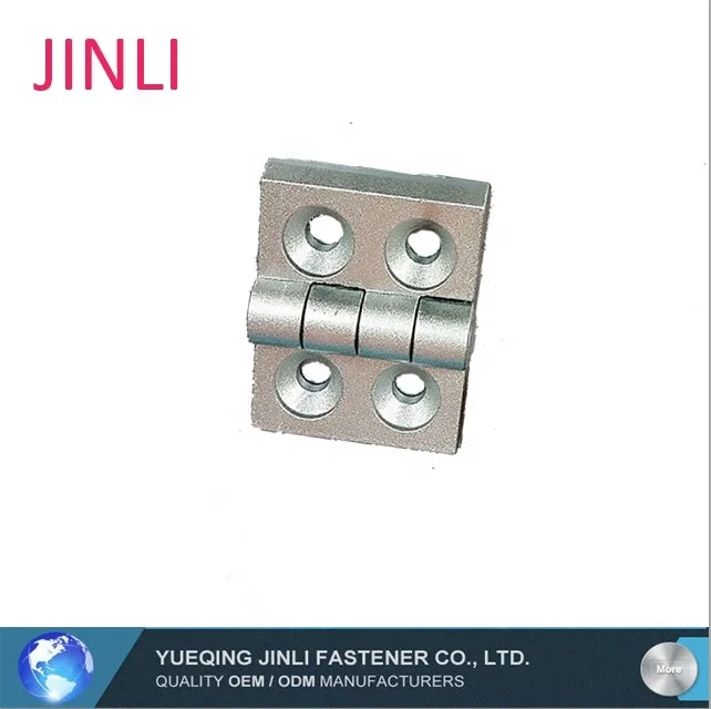 Zinc Alloy Die Casting Hinge For European standard aluminum profile