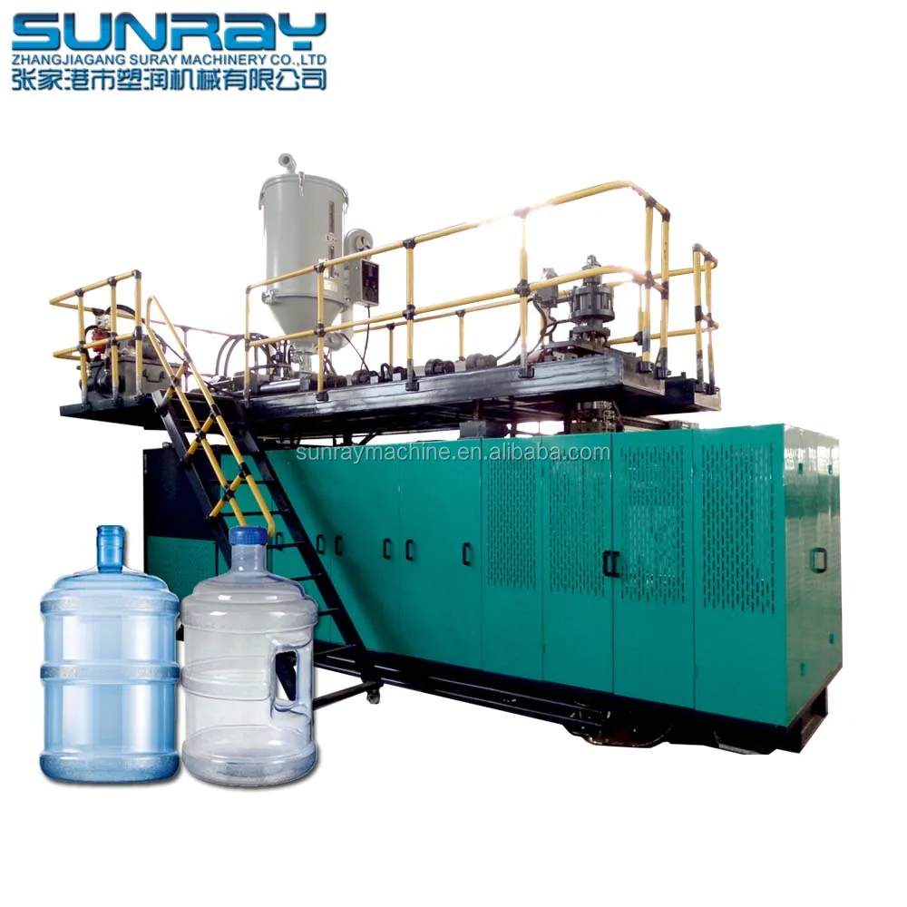 Blow molding machine to make Mineral Water Bottle. 20 Litre Packaged Drinking Water