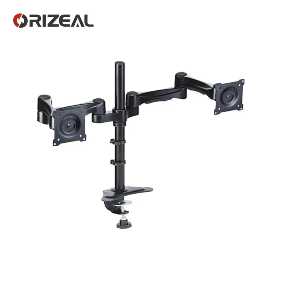 
LCD dual desk monitor mount stand for 18