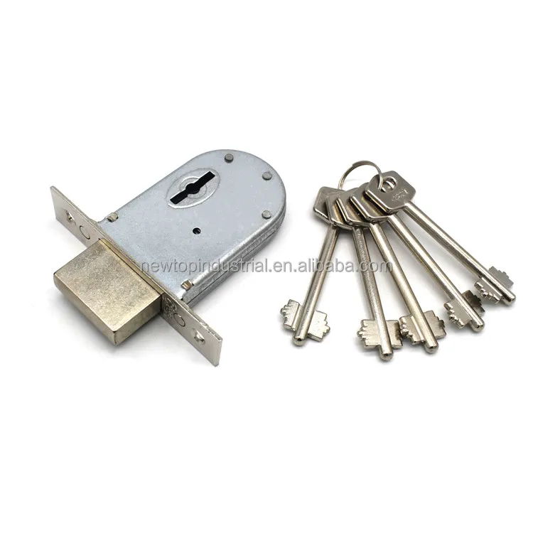 High security lever door lock body with key hole for Russian market