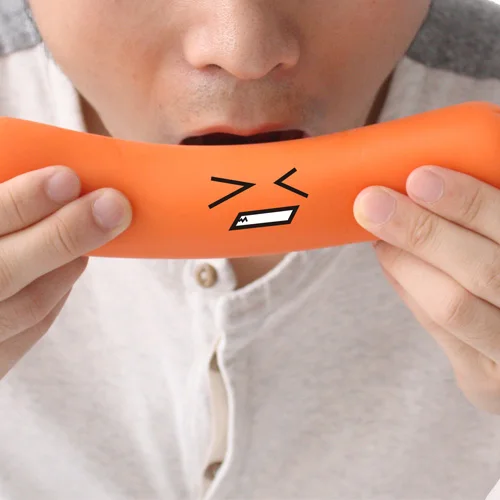 
Stress Sausages Stress TPR+EVA sausage red anti stress toy 