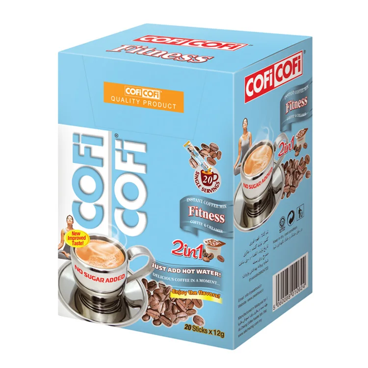 COFI COFI 2 in 1 Fitness 12g Instant Bitter Coffee Mix