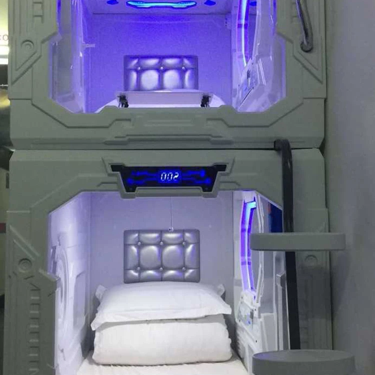 
Japanese popular wholesale capsule pod capsule bed sleepbox hotel funiture resting hotel pod capsule 