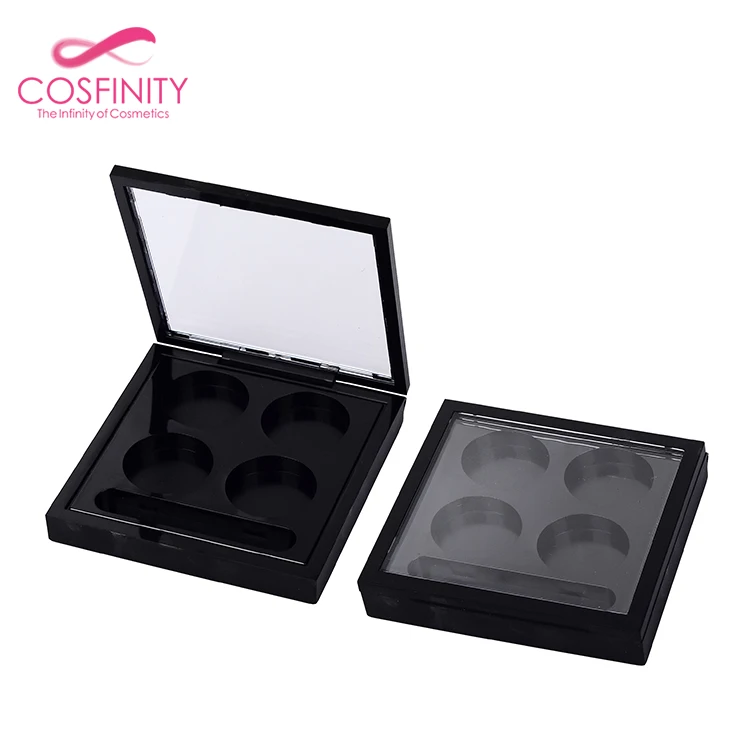 CP03-2471 Empty replaceable eye shadow container or blusher palette unique fancy compact powder case