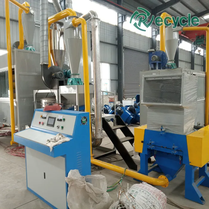 Медицинская машина для переработки блистерных упаковок для разделения алюминия и пластика