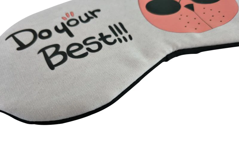 Hot selling promotional sleep mask satin sleep eye mask  personalized sleep eye mask with custom logo