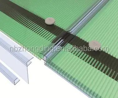 
twinwall lexan crystal polycarbonate hollow sheet/twinwall hollow polycarbonate/twinwall polycarbonate hollow sheet 